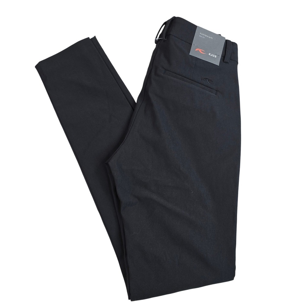 KJUS Women Ikala Treggings Slim Fit Golf Pants Black LG20-B09 Size 34 NWT